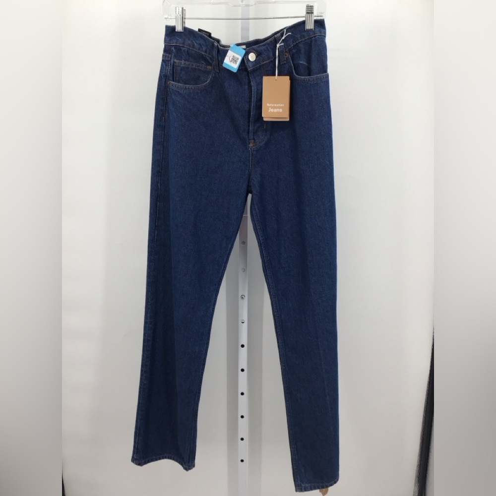 Reformation Cynthia High Rise Blue Women's Jeans